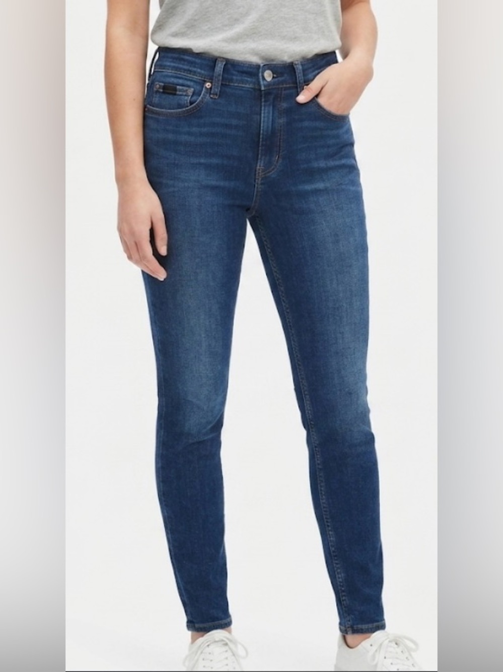 GAP Women's High Rise Universal Legging Denim Jeans Blue 6/28